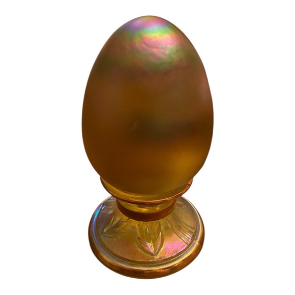 Fenton Art Glass Egg MINT condition - Picture 7 of 14